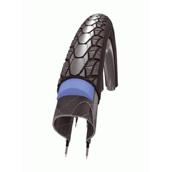 Schwalbe Buitenband Schwalbe Marathon Plus 25-622 - Zwart met Reflectie