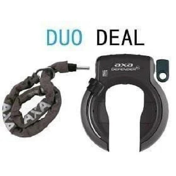 AXA Duo Deal AXA Defender Ringslot +RLC 140 insteekketting