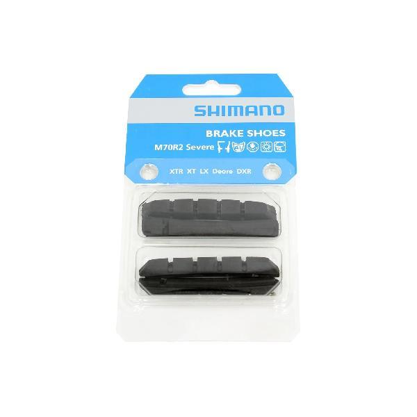 Shimano Remrubber Shimano XTR / XT / LX / Deore / DXR M70R2 (+1mm) - 2 paar