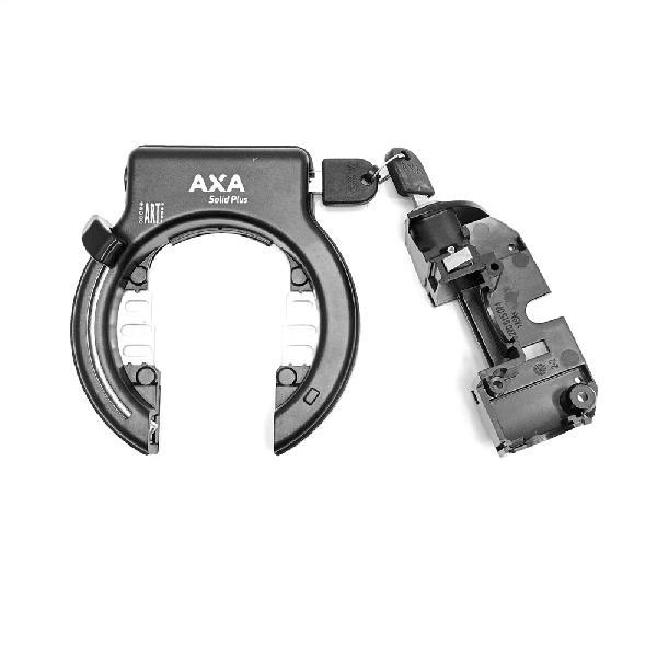 AXA Ringslot AXA Solid + met Bosch 2 accuslot ART 2 - Zwart