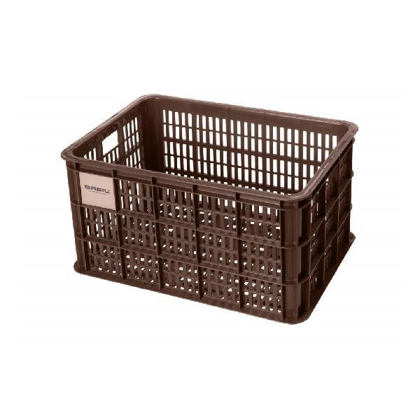 Basil Fietskrat Basil Crate Large 40 liter - Chocolate Brown