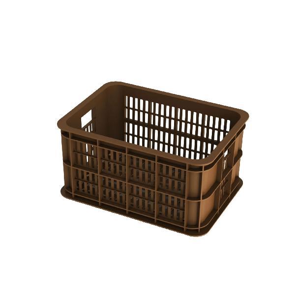 Basil Fietskrat Basil Crate small 25 liter - saddle brown