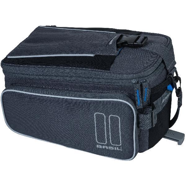 Basil Bagagedragertas Basil Sport Design Trunkbag MIK - 7 tot 15 Liter - Graphite