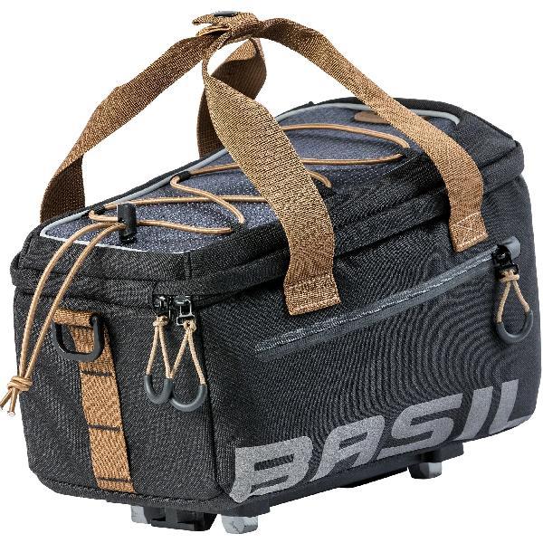 Basil Bagagedragertas / schoudertas Basil Miles MIK Trunkbag - 7 Liter - Black Slate