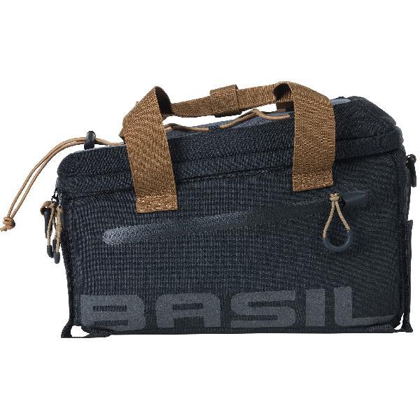 Basil Bagagedragertas / schoudertas Basil Miles Trunkbag - 7 liter - black slate