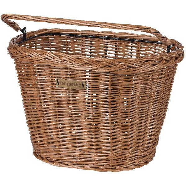 Basil Fietsmand Basil Bremen Wicker KF - naturel