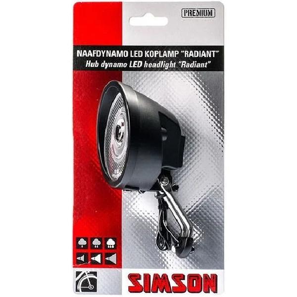 Simson Simson Koplamp voor naafdynamo ''Radiant'' - 7 Lux