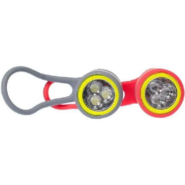 Simson Simson Verlichtingsset LED ''Simmy'' - zwart/rood (batterij)