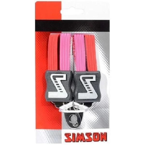 Simson Simson Snelbinder Kort Roze-Rood