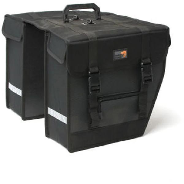 New Looxs Dubbele fietstas New Looxs Hybride Take Away - zwart - 26 liter