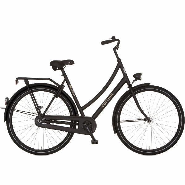 Cortina U1 Damesfiets 28 inch Black Matt RN