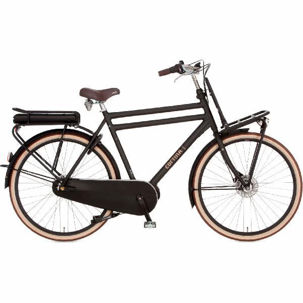 Cortina E-U4 Transport Herenfiets 28 inch 53cm Jet Black Matt RB7