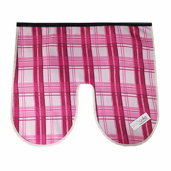 Windscherm Flap Pink Plaid