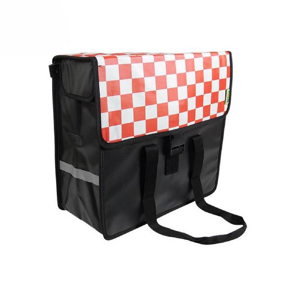 Enkele Shopper Fietstas Red Checker