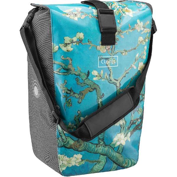 Enkele Fietstas Solobag 24L Van Gogh almond blossom