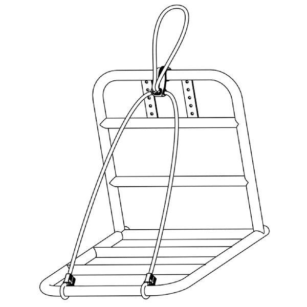 Snelbinder Loopfix Jakarta wit/zwart