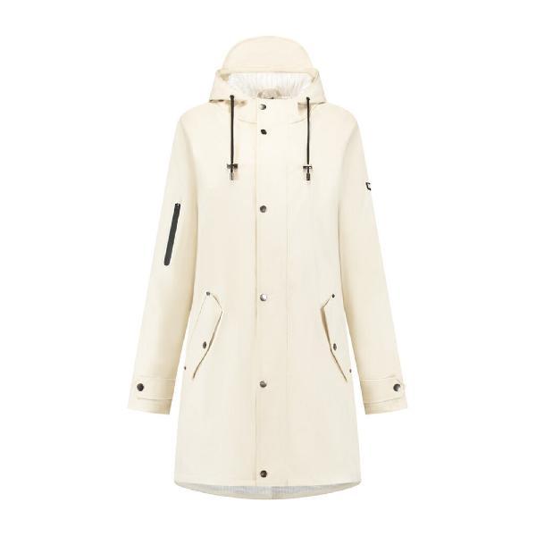 Rainfall trenchcoat soft touch off-white