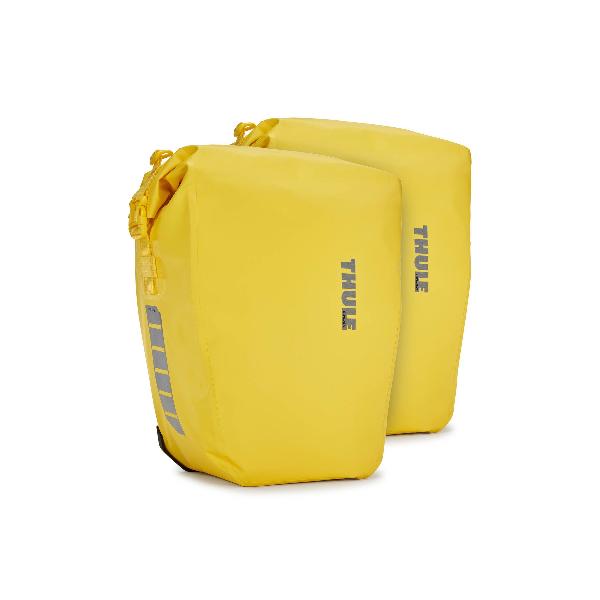 Dubbele fietstas Shield Pannier Large 50L Geel