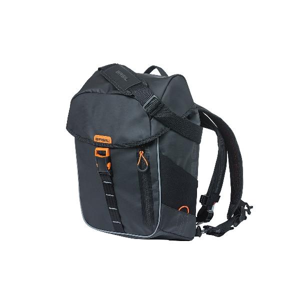 Fietsrugzak Miles Tarpaulin Daypack 17L Zwart/oranje