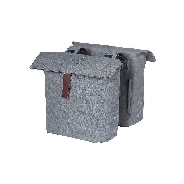 Dubbele fietstas City Grey Melee 32L