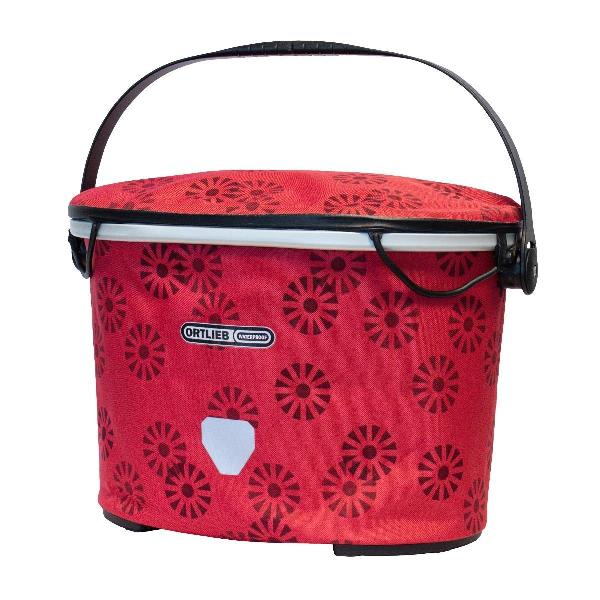 Stuurtas Up-Town Design Floral Red - 17,5L