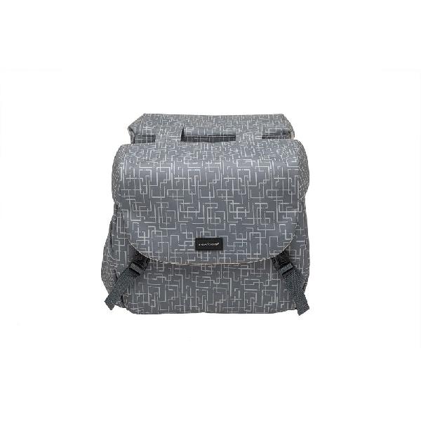 Dubbele fietstas Mondi Joy Double 38L Ivy Grey