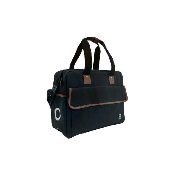 Shopper Metropolis 19L Zwart/Bruin