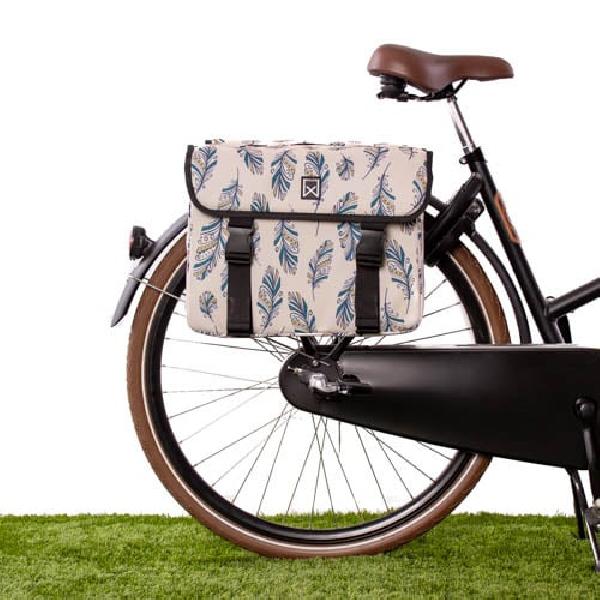 Dubbele fietstas Metropolis 34L Blue Feather