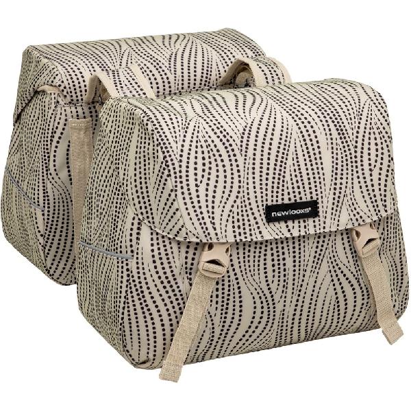 Dubbele fietstas Joli Double Alma Sand 37L