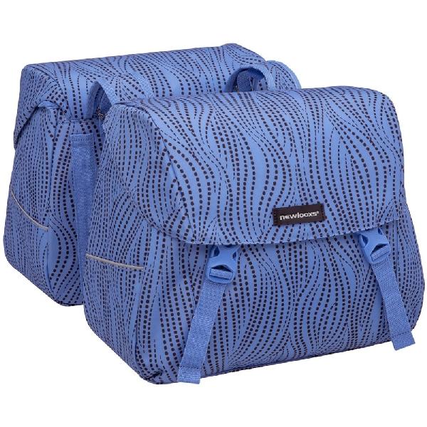 Dubbele fietstas Joli Double Alma Blue 37L