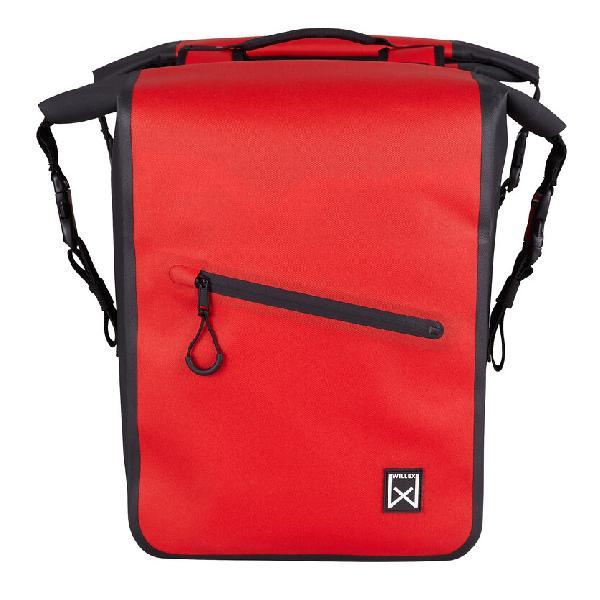 Dubbele Tas Combi Waterdicht 54L Rood