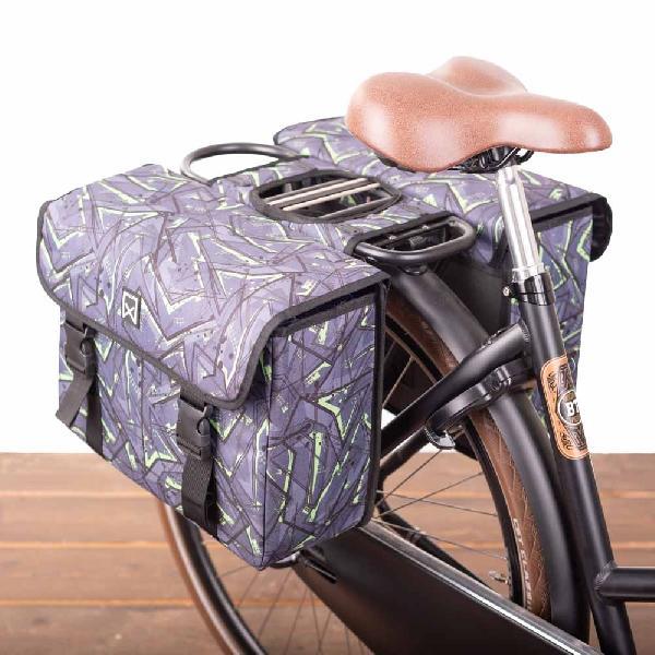 Dubbele fietstas 34L ECO