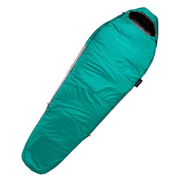 Slaapzak voor trekking mt500 10°c polyester