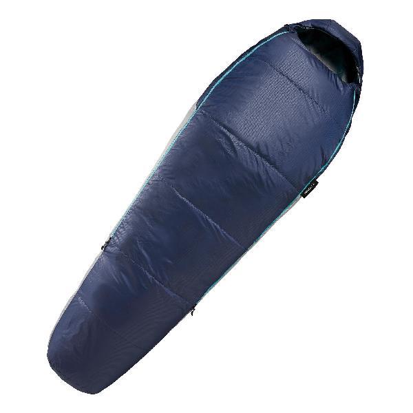 Slaapzak voor trekking mt500 15°c polyester