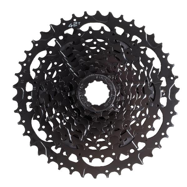 Mtb cassette microshift 9 versnellingen 11x42 zwart