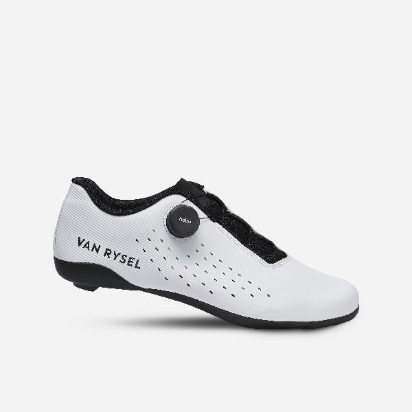 Fietsschoenen racefiets van rysel ncr wit