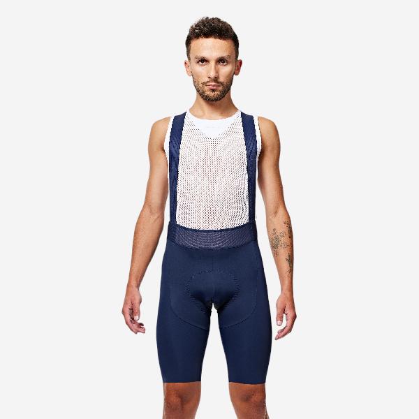 Fietsbroek voor heren racer 3 marineblauw