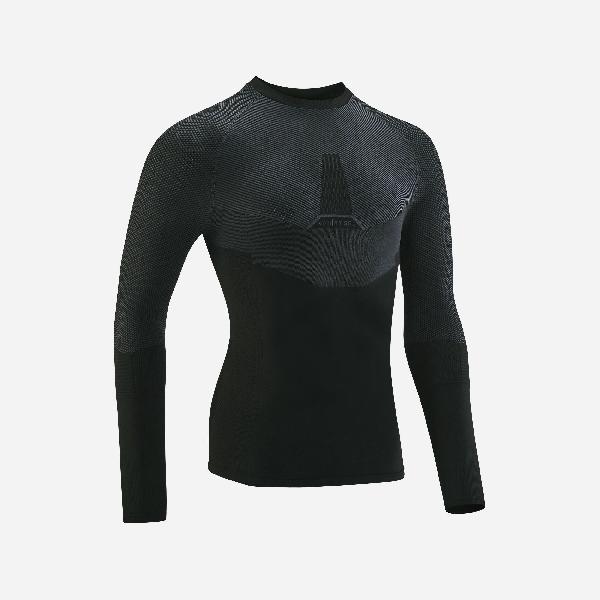 Fiets thermoshirt training zwart