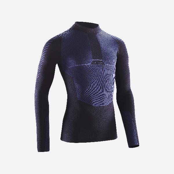 Fiets thermoshirt racer kosmosblauw