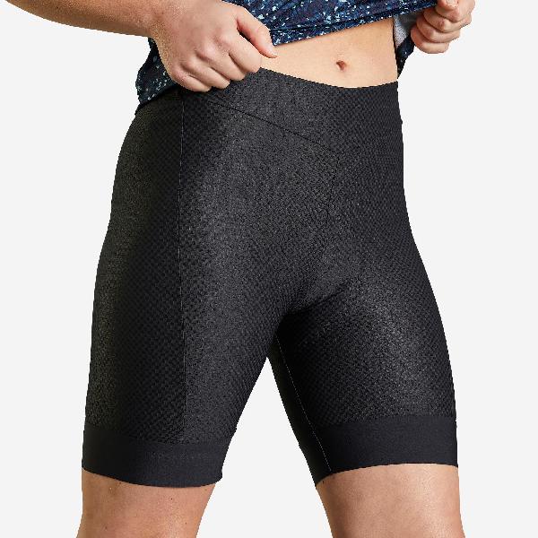 Mtb-ondershort voor dames explore 700 zwart