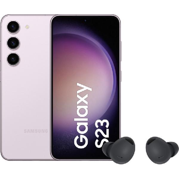 Samsung Galaxy S23 256GB Roze + Samsung Galaxy Buds 2 Pro Zwart