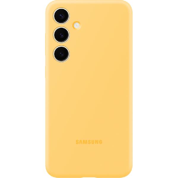 Samsung Galaxy S24 Plus Siliconen Back Cover Geel