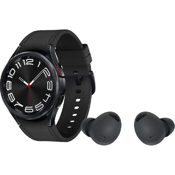 Samsung Galaxy Watch 6 Classic 4G Zwart 43mm + Samsung Galaxy Buds 2 Pro