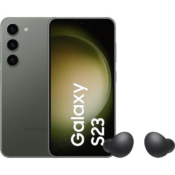 Samsung Galaxy S23 256GB Groen 5G + Galaxy Buds 2 Zwart