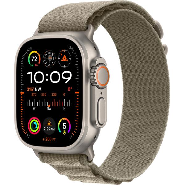 Apple Watch Ultra 2 4G 49mm Alpine Band Groen M