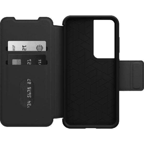 Otterbox Strada Samsung Galaxy S23 Book Case Leer Zwart