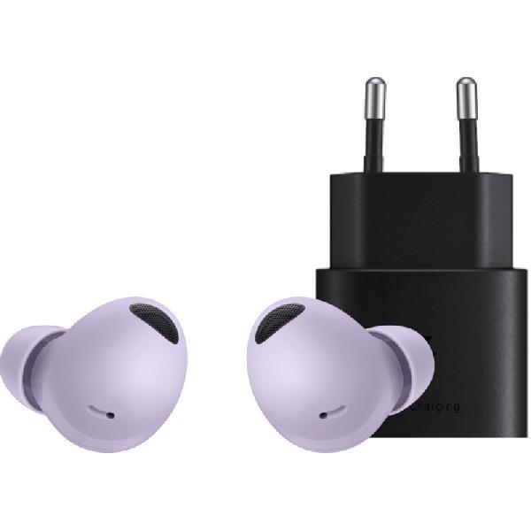 Samsung Buds2 Pro Paars + Samsung oplader