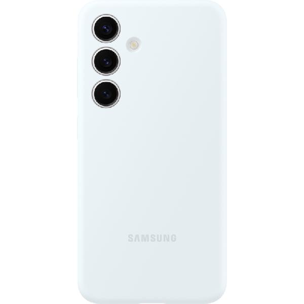 Samsung Galaxy S24 Siliconen Back Cover Wit