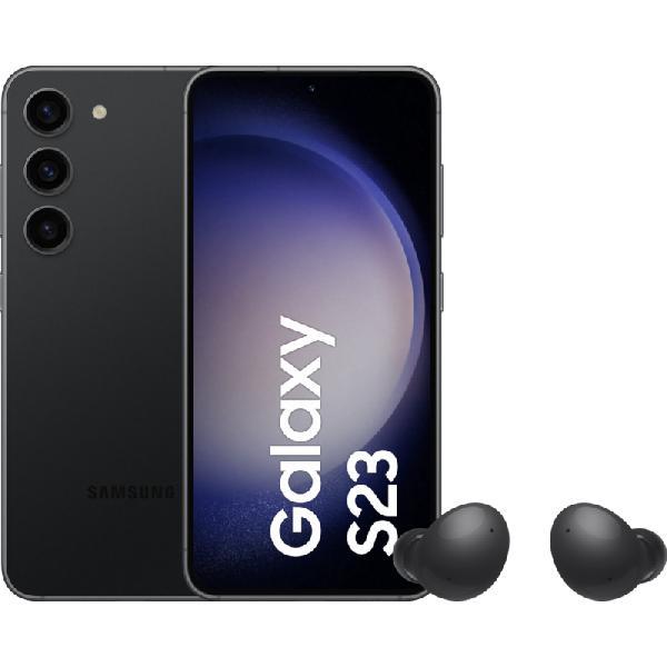 Samsung Galaxy S23 128GB Zwart 5G + Galaxy Buds 2 Zwart