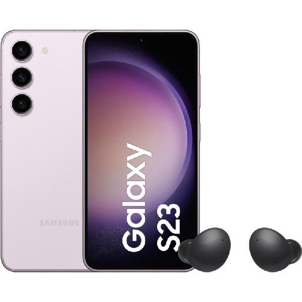 Samsung Galaxy S23 128GB Roze 5G + Galaxy Buds 2 Zwart